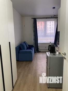 Студия квартира, на длительный срок, 21м2, 2/17 этаж