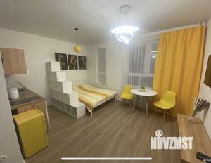 Студия квартира, на длительный срок, 24м2, 16/17 этаж