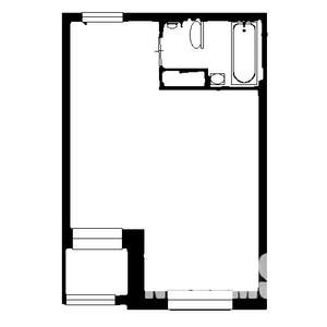 1-к квартира, на длительный срок, 28м2, 3/20 этаж