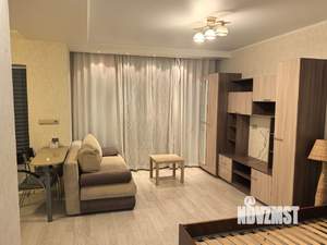 Студия квартира, на длительный срок, 35м2, 21/25 этаж