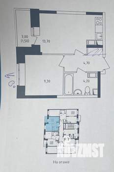 1-к квартира, на длительный срок, 35м2, 3/17 этаж