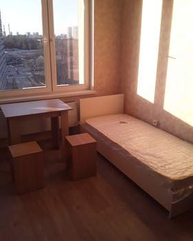 Студия квартира, на длительный срок, 21м2, 10/25 этаж