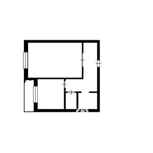 1-к квартира, на длительный срок, 40м2, 4/23 этаж