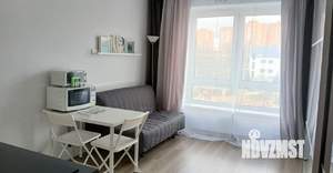 Студия квартира, на длительный срок, 23м2, 4/25 этаж