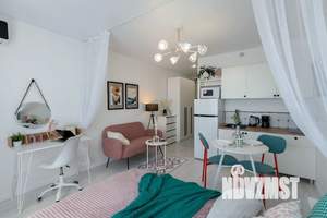 Студия квартира, посуточно, 24м2, 9/25 этаж