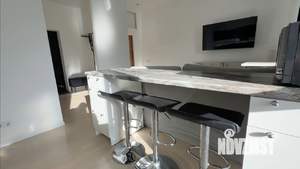 Студия квартира, на длительный срок, 43м2, 6/9 этаж