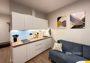 Студия квартира, на длительный срок, 28м2, 11/17 этаж