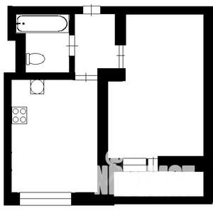 2-к квартира, на длительный срок, 55м2, 4/17 этаж