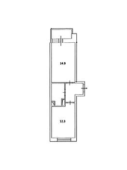 1-к квартира, на длительный срок, 36м2, 12/19 этаж