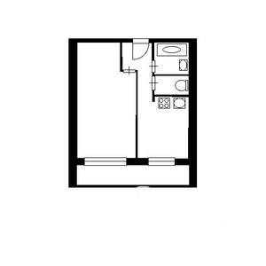 1-к квартира, на длительный срок, 39м2, 6/14 этаж