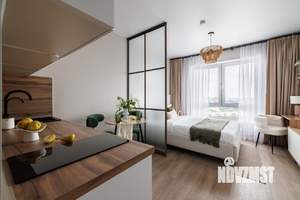 Студия квартира, на длительный срок, 20м2, 22/25 этаж