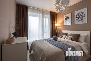 1-к квартира, на длительный срок, 36м2, 21/24 этаж