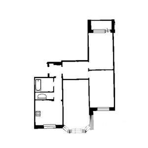 3-к квартира, на длительный срок, 76м2, 7/14 этаж