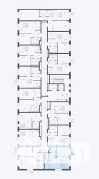 1-к квартира, вторичка, 41м2, 17/17 этаж