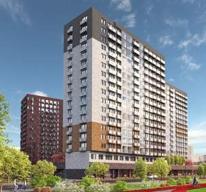 2-к квартира, сданный дом, 53м2, 17/17 этаж