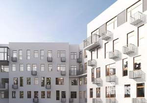 2-к квартира, строящийся дом, 55м2, 5/5 этаж