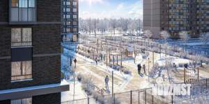 1-к квартира, сданный дом, 33м2, 16/17 этаж