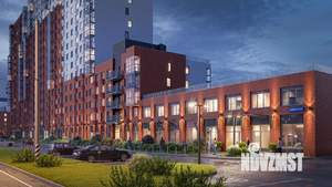 Студия квартира, строящийся дом, 23м2, 2/17 этаж