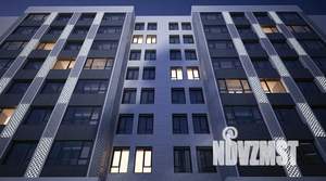 1-к квартира, строящийся дом, 34м2, 2/8 этаж