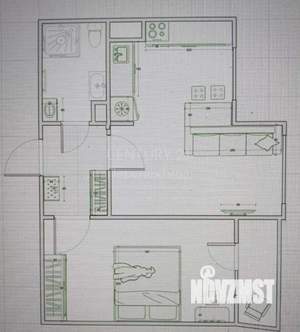 2-к квартира, вторичка, 47м2, 2/17 этаж