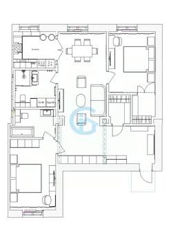 3-к квартира, вторичка, 96м2, 3/5 этаж