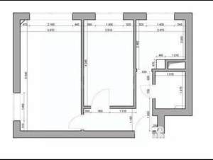 2-к квартира, вторичка, 46м2, 5/5 этаж