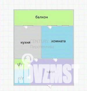 1-к квартира, вторичка, 41м2, 11/17 этаж