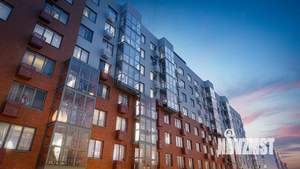 1-к квартира, строящийся дом, 35м2, 17/17 этаж