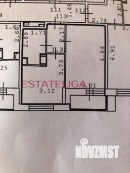 1-к квартира, вторичка, 33м2, 15/17 этаж