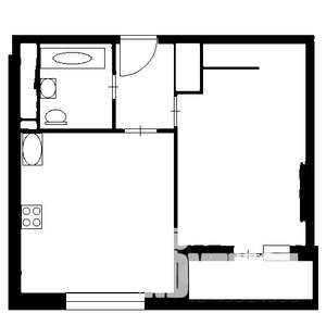 1-к квартира, вторичка, 40м2, 10/17 этаж