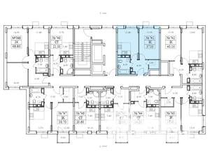 1-к квартира, вторичка, 38м2, 20/25 этаж