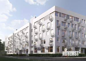 1-к квартира, строящийся дом, 35м2, 4/5 этаж