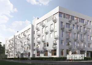 2-к квартира, строящийся дом, 55м2, 4/5 этаж