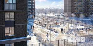 1-к квартира, сданный дом, 40м2, 3/17 этаж