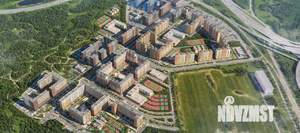 1-к квартира, сданный дом, 33м2, 17/17 этаж