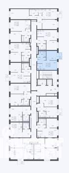 1-к квартира, сданный дом, 33м2, 17/17 этаж