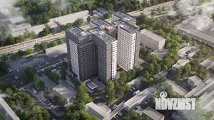 2-к квартира, строящийся дом, 40м2, 15/21 этаж