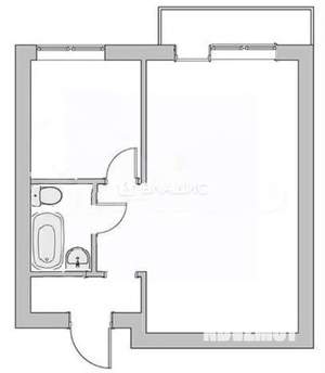 1-к квартира, вторичка, 37м2, 10/22 этаж