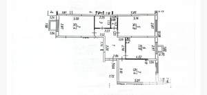 3-к квартира, вторичка, 75м2, 1/17 этаж