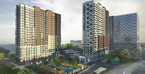 1-к квартира, сданный дом, 40м2, 21/25 этаж