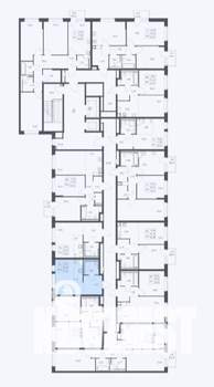 Студия квартира, вторичка, 25м2, 13/17 этаж