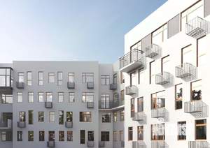 3-к квартира, строящийся дом, 64м2, 1/5 этаж