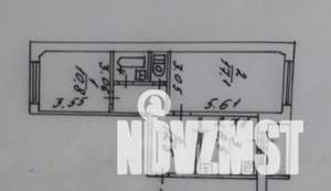 2-к квартира, вторичка, 53м2, 5/5 этаж