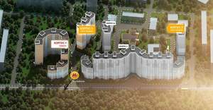 3-к квартира, вторичка, 76м2, 22/22 этаж