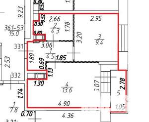 1-к квартира, вторичка, 32м2, 16/17 этаж