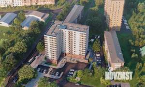 1-к квартира, строящийся дом, 34м2, 10/12 этаж