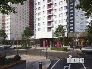2-к квартира, строящийся дом, 40м2, 15/21 этаж