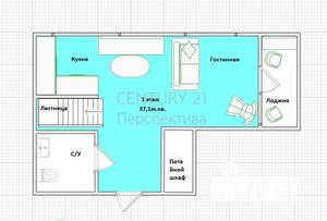 3-к квартира, вторичка, 75м2, 3/3 этаж