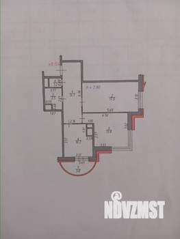 2-к квартира, вторичка, 60м2, 17/17 этаж