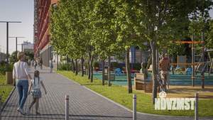 1-к квартира, строящийся дом, 36м2, 10/17 этаж